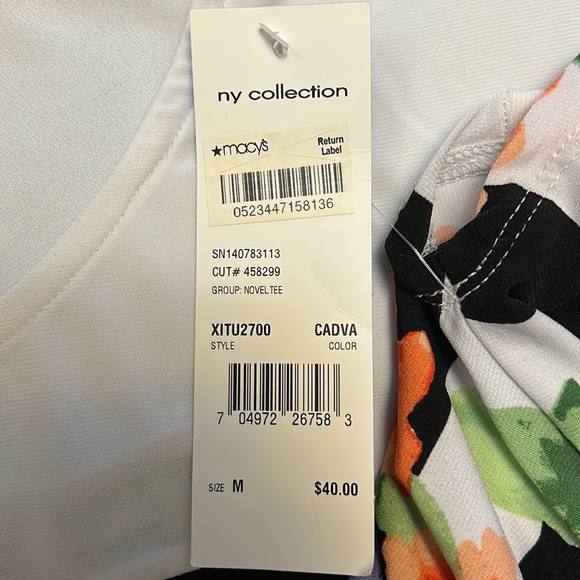 Macys NY Collection stretch top - Picture 5 of 5